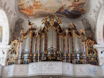 Orgel, Kirche